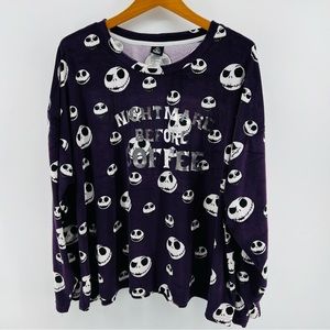 Disney the nightmare before Christmas sleep shirt nwt 2x